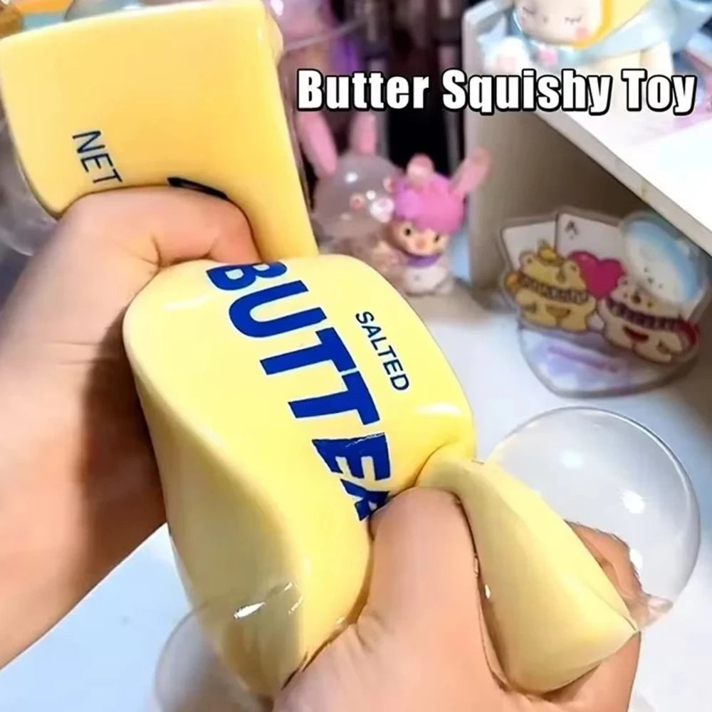 Squishy Cheese Fidget Toy