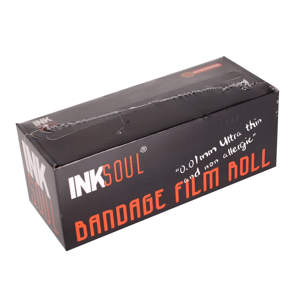 INKSOUL® Tattoo Aftercare Bandage Film 0.01mm ultrathin Roll 6in X 10yd