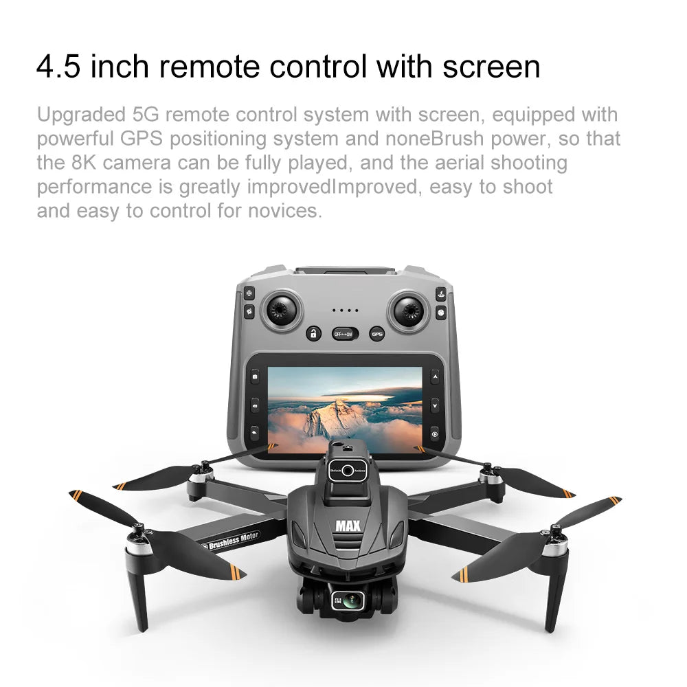 2025 V168 MAX Professinal Drone 8k Camera GPS Automatic Return 5G Wifi