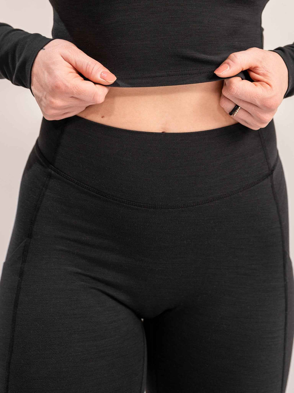 WOMEN'S | DEBUT MEGA-HIGH-RISE LEGGING : BLACK